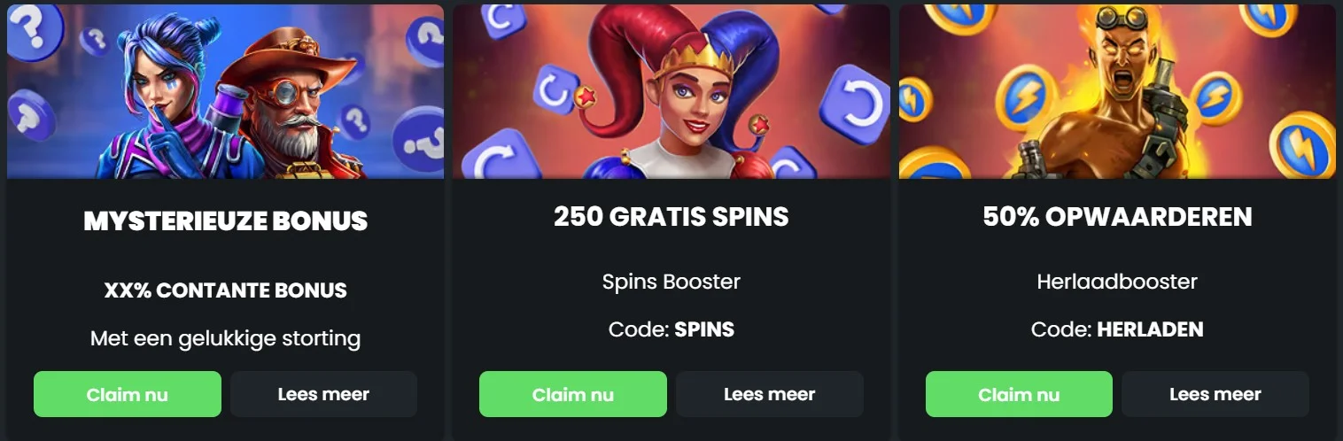 Winningz Casino Bonussen
